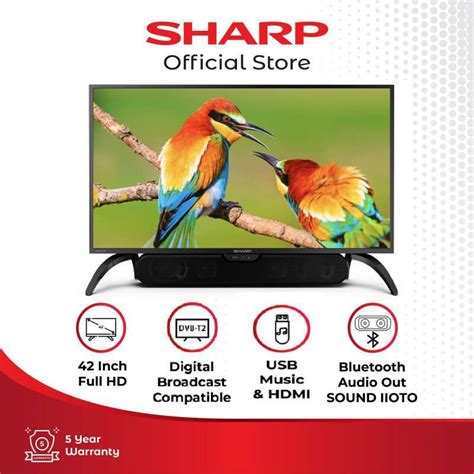 Promo Sharp T C Dd I Sb Aquos Digital Led Tv Iioto Inch Diskon