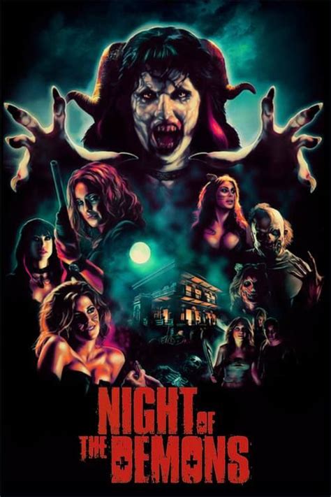 Night of the Demons (2009) | Horror movies, Movie posters, Night of the ...