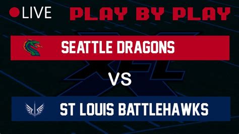 Live Seattle Dragons At St Louis Battlehawks Youtube