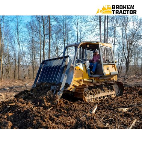 Dozer 7 Wide Root Rake Attachment With Mounting Brackets And Pins Pve