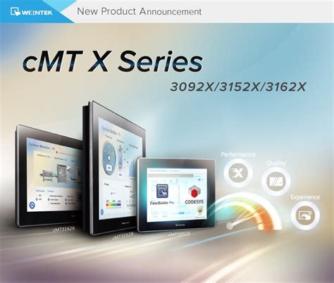 New Product Announcement Weintek Cmt X Series Lamonde Automation Ltd