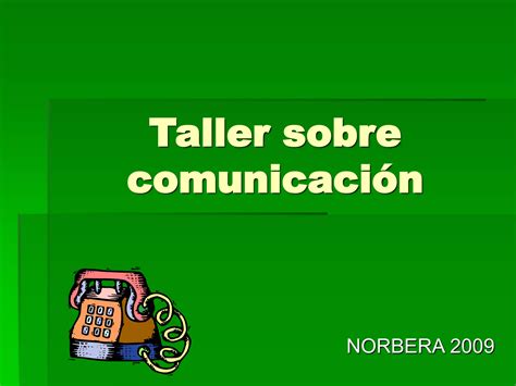 Taller De Comunicacionpptx