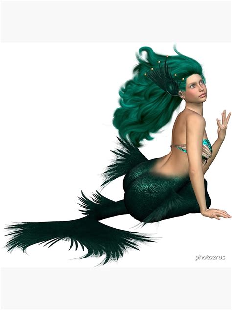 Sexy Mermaid Poster For Sale By Photozrus Redbubble