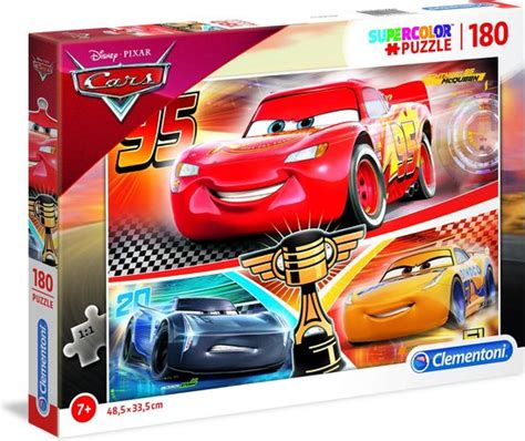 Legpuzzel 180 Stukjes Walt Disney Cars Clementoni Bol