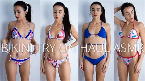 BIKINI TRY ON HAUL FUORI STAGIONE BEACHSISSI ASMR ITA YouTube