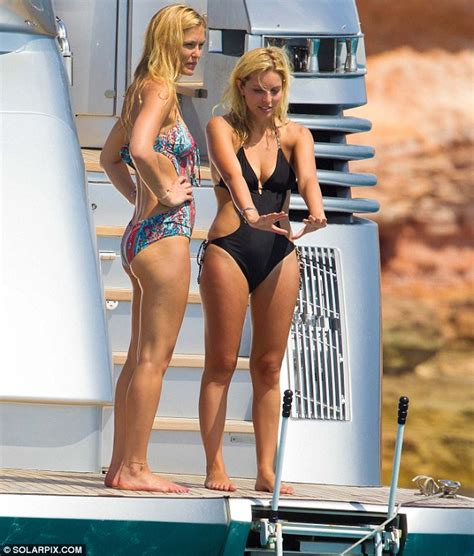 Bar Refaeli Shows Off That Bikini Body With Girl Pals In Ibiza Daily