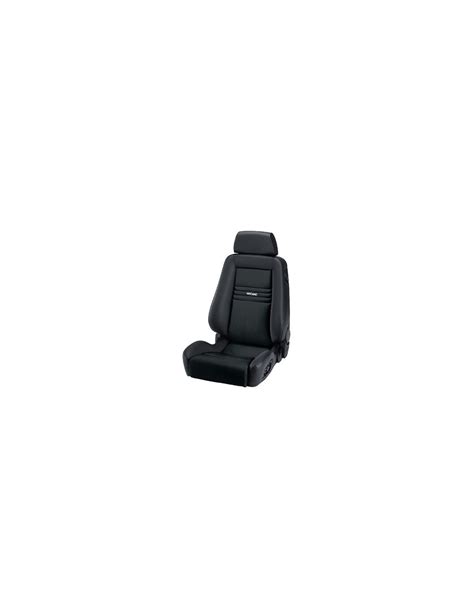 Asiento Recaro Ergomed ES Clima Dinamica Negro Piel Negro Con Airbag