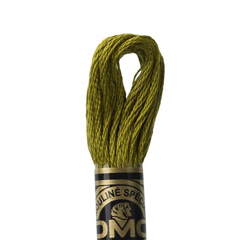 DMC 731 Dark Olive Green 6 Strand Cotton Floss Maydel