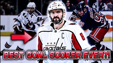 Alex Ovechkin Is The GREATEST Goal Scorer Of ALL TIME YouTube