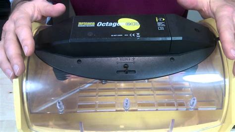 Brinsea Octagon Eco 20 40 Egg Incubator Clip 3 Setting Up The