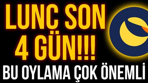 Lunc Co N N Son G N Bu Oylama Ok Neml Lunc Haber Lunc