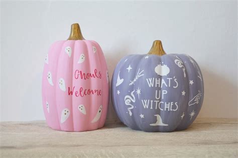 Simple Vinyl Pumpkin Halloween Decor – Cricut