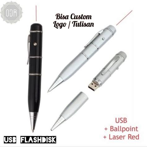 Jual Pulpen Usb Flashdisk Bolpoin Ballpoint Custom Logo Tulisan Brand