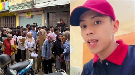 Sosok Pemilik Warung Seblak Viral Ratusan Orang Antre Melamar Bak Demo