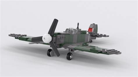 Supermarine Spitfire Mkvb Custom Lego Plane Model Youtube