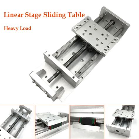 Heavy Load X Y Z Axis Sliding Table Cross Slide Sfu Ballscrew