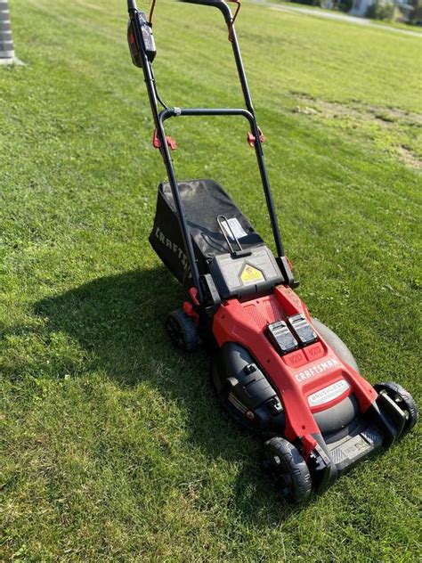 Craftsman Self Propelled Cordless Mower 20 Volt 20 In 46 Off