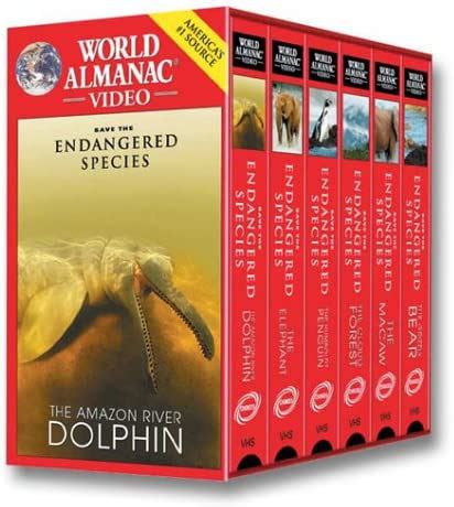 Amazon Co Jp World Almanac Save Endangered Species Vhs Dvd