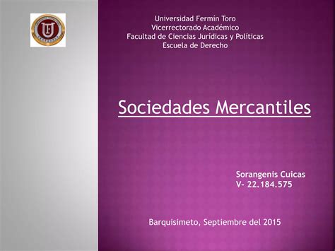 Sociedades Mercantiles Cuadro Resumen Ppt