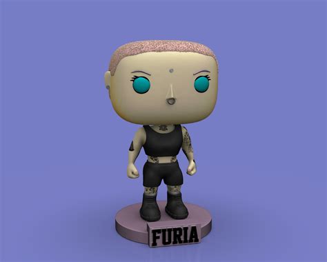 Archivo Stl Funko De Juliana Furia De Gran Hermano 2023 🇦🇷 ・objeto