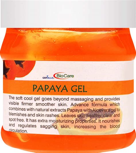 Buy GEMBLUE BIOCARE PAPAYA GEL 500ML Online Get Upto 60 OFF At