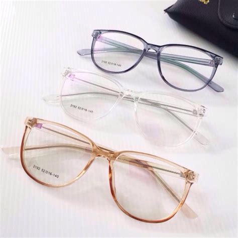 Ready Stock Clear Lens Eyeglasses Cermin Mata Transparent Shopee Malaysia