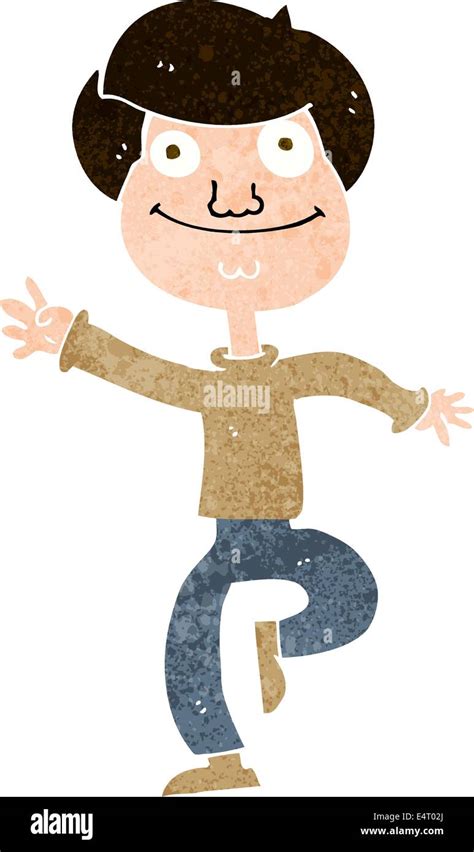 Cartoon Dancing Man Stock Vector Image And Art Alamy