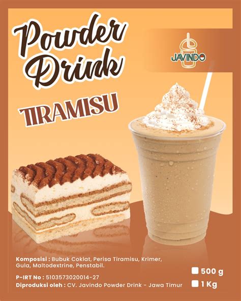 Bubuk Minuman Tiramisu Lazada Indonesia