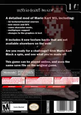 Mario Kart Black ROM for Nintendo Wii | Download ROM