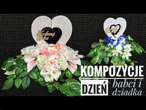 Kompozycja Na Cmentarz Dzie Babci Dzie Dziadka Diy Youtube