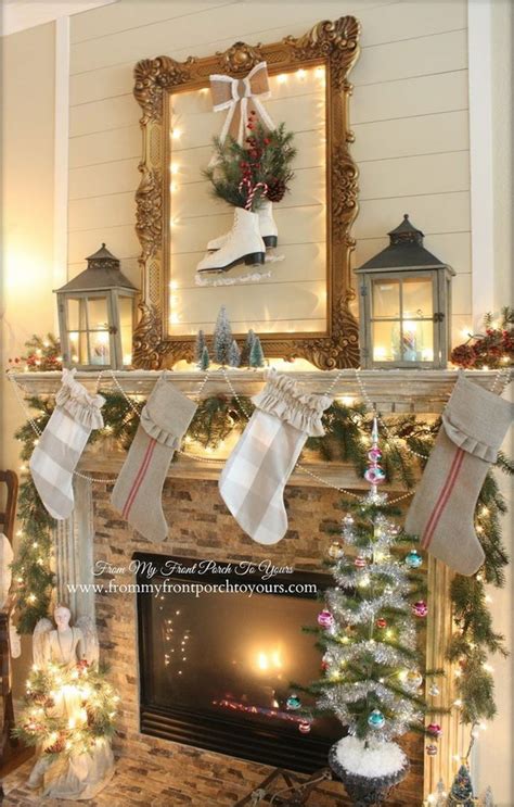 25 Gorgeous Christmas Mantel Decoration Ideas And Tutorials Hative