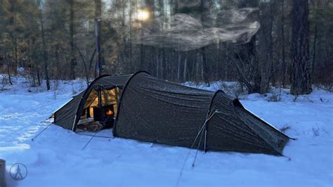 Hot Tent Winter Camping In Snow | Winter camping, Tent camping, Camping