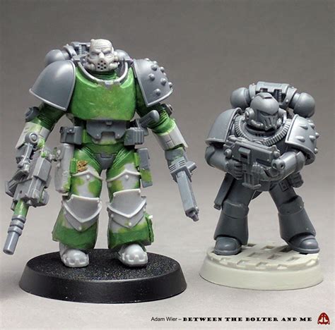 Between The Bolter And Me Building A True Scale Space Marine Warhammer