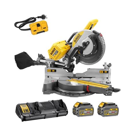 Scie à onglets 305mm 54V XR FLEXVOLT 2 Accus DHS780 DeWalt