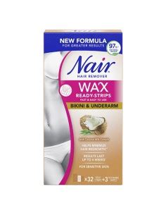 Nair Wax Ready Strips For Bikini Underarm