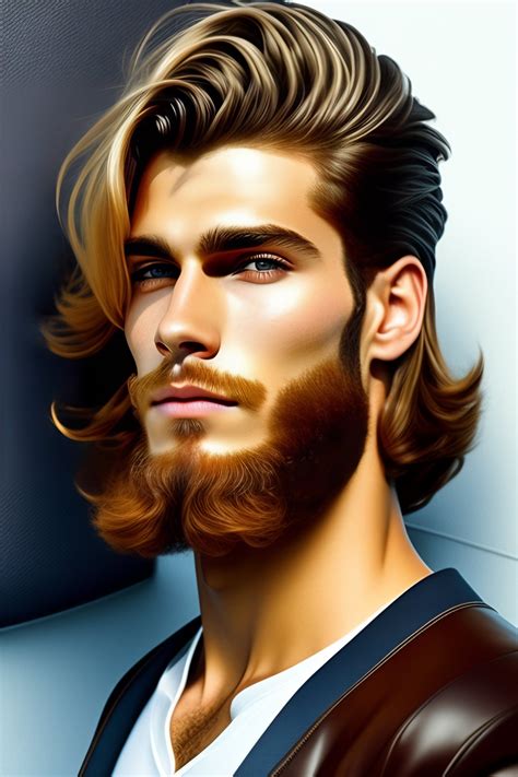 Lexica Dessine Moi Un Homme De Ans Il Mesure M Il A Une Barbe