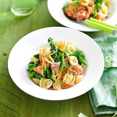 Smoked Salmon Pasta Healthy Recipe Ww Australia