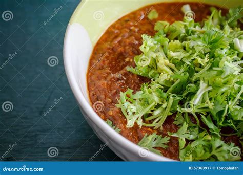 Malaysian Sambal Udang Prawn Sauce Royalty Free Stock Photo