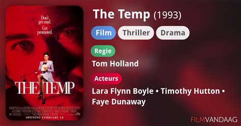 The Temp Film 1993 Filmvandaagnl