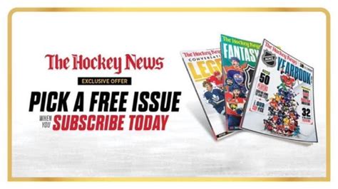 An In Depth Look At The Hockey News New Lineup Page The Hockey News