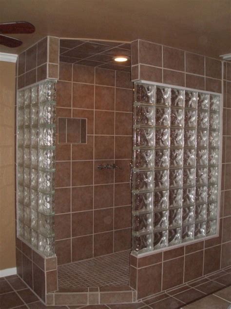 22 Awesome Glass Block Shower Ideas To Increase Your Bathroom Beautiful Decoredo Glass Block