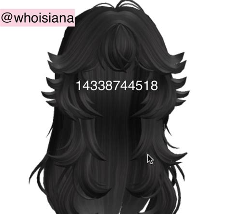 The Back Of A Woman S Head With Long Black Hair