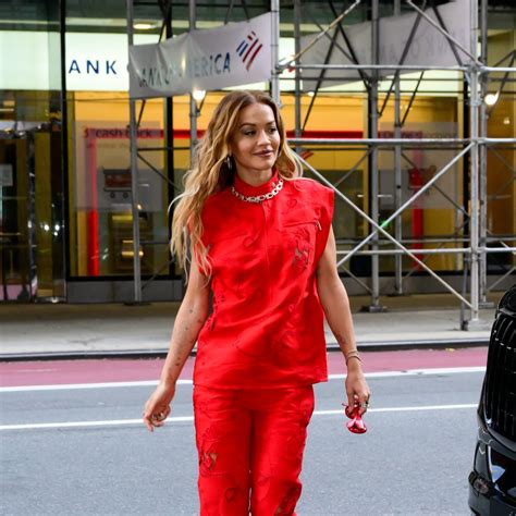 Rita Ora Just Styled Bedazzled Latex Lingerie With Sheer Tights See Photos HELLO