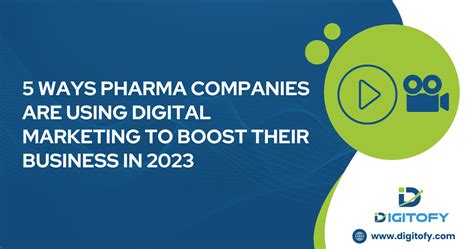 Digital Marketing Strategies To Boost Pharma Business Digitofy