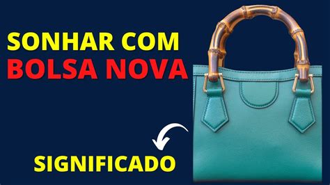 Sonhar BOLSA NOVA Confira O Significado YouTube