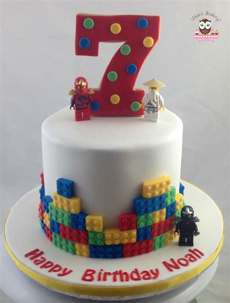 Lego Cake Lego Ninja Cake Lego Birthday Cake Th Birthday Cakes