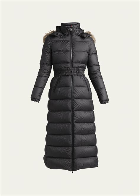 Moncler Fudson Long Puffer Coat Bergdorf Goodman