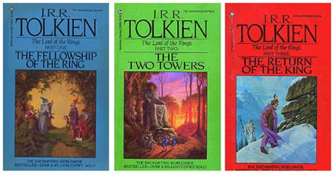 Lord of the Rings Book Cover Designs