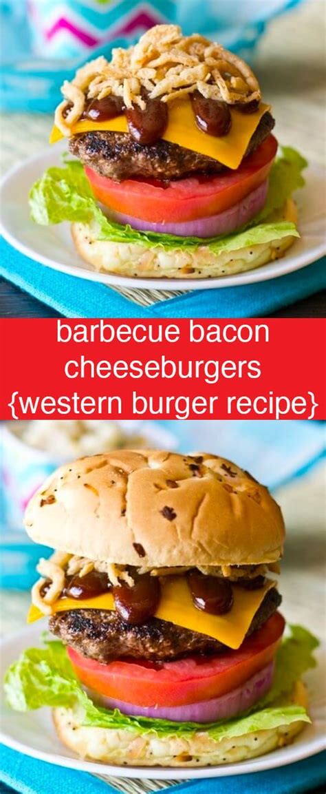 These Barbecue Bacon Cheeseburgers is packed full of flavor and is one of the juiciest ...