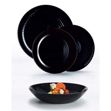 Сервиз Luminarc Pampille Black - 18 части
